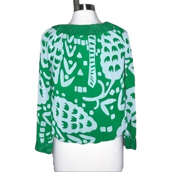 Diane von Furstenberg 2 Mikino top green - Picture 3 of 8